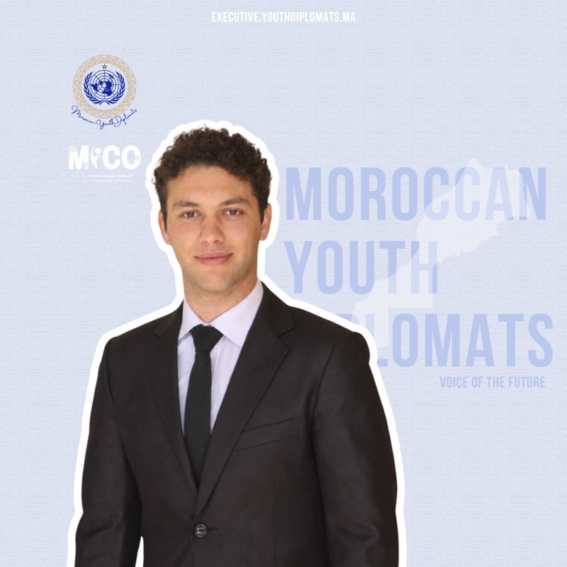 Ali Aitlouafi — Communication Coordinator & Executive Board Advisor, Moroccan Youth Diplomats
