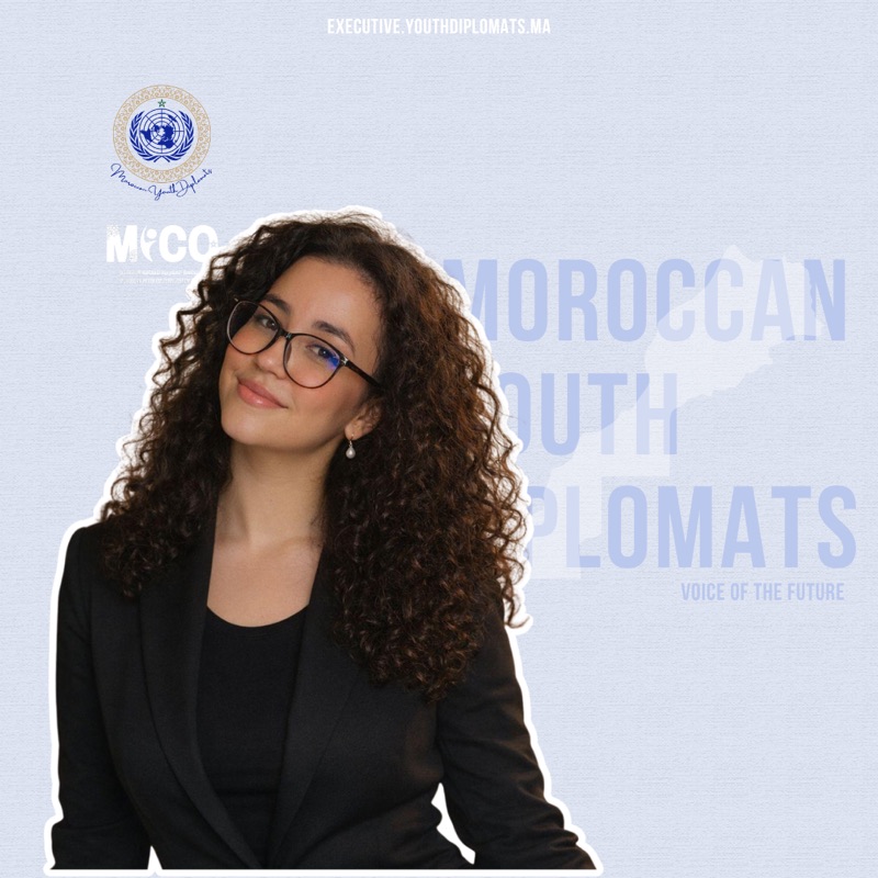 Iness El Yesri — Head of Marketing & Outreach, Moroccan Youth Diplomats